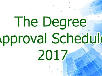 Degree Approval2017